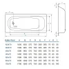 Ванная стальная Koller Pool 120х70E (1333210130)- Фото 4